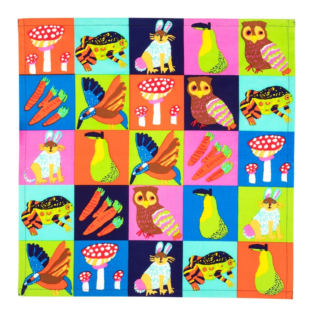 Lush Knot Wrap - Woodland Patchwork